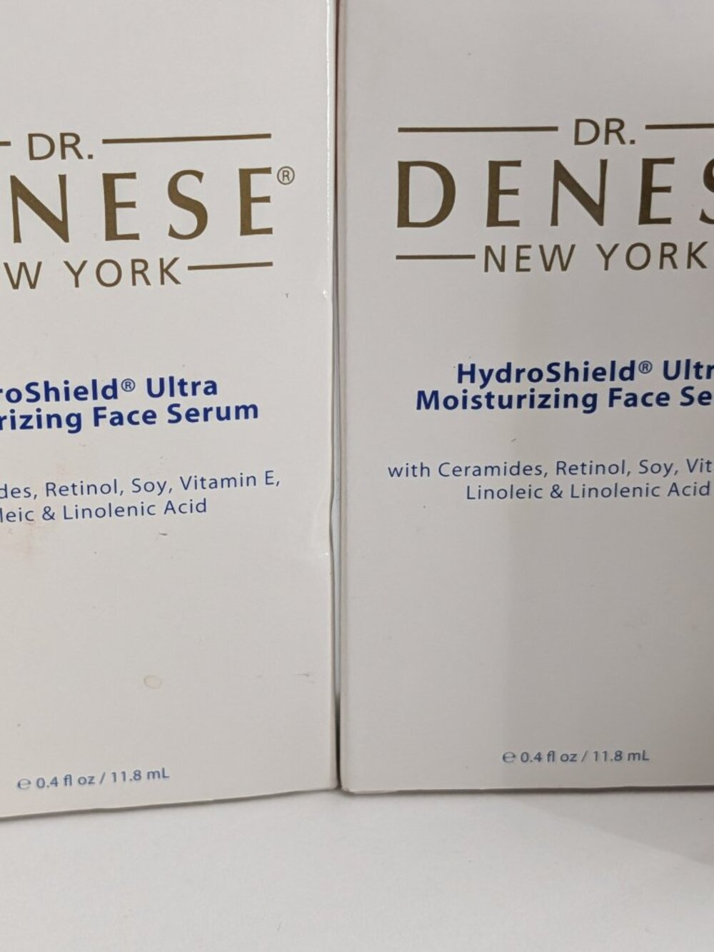 Dr. Denese HydroShield Ultra Moisturizing Face Serum .4 oz Lot of 2 New with Box - Picture 4 of 7